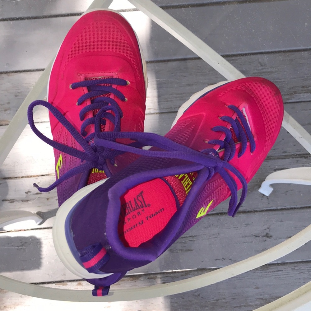 Everlast Sports Rio Pink & Purple Shoes Size 7.5